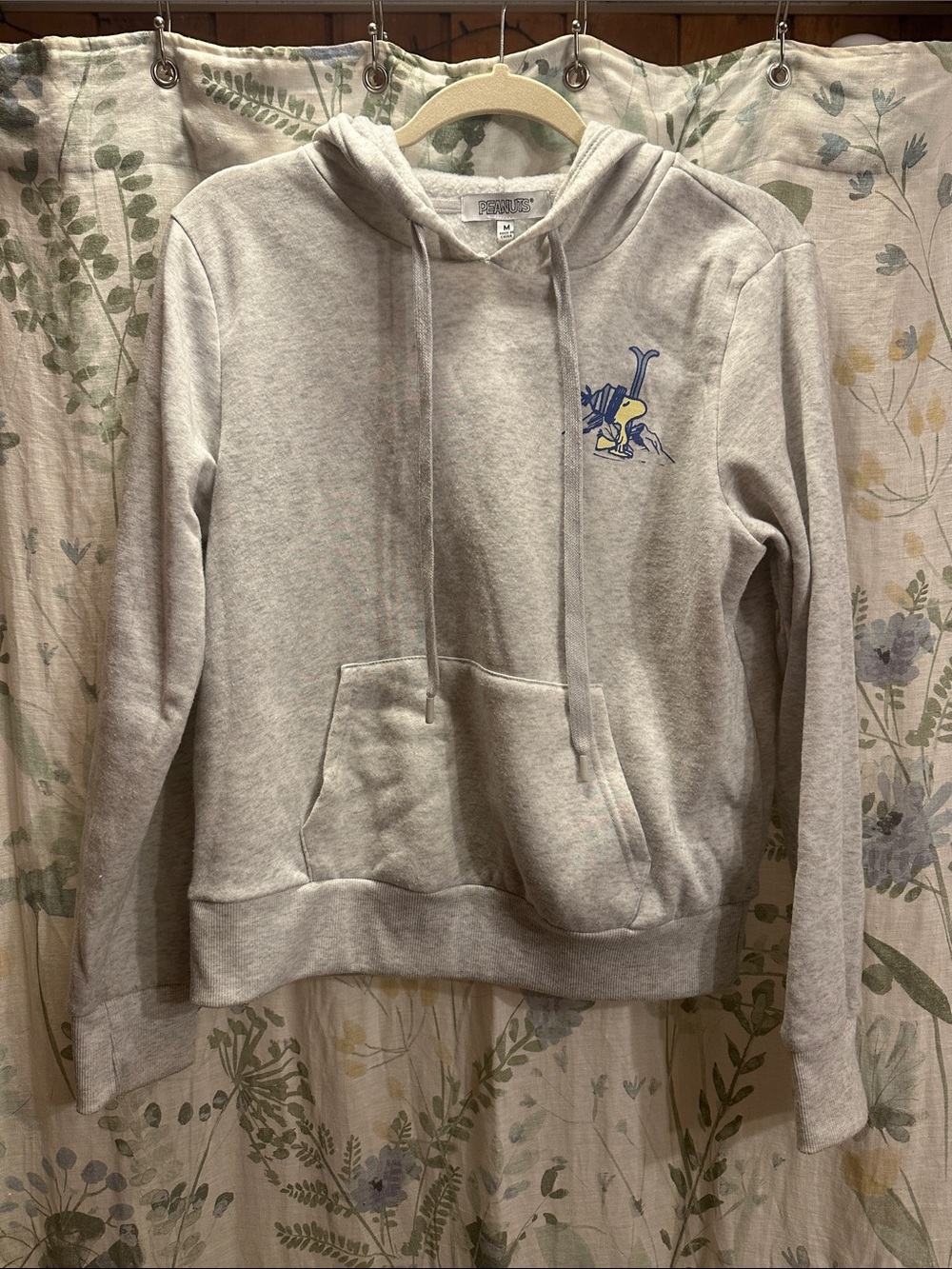 Peanuts Light Gray Apres Ski Hoodie